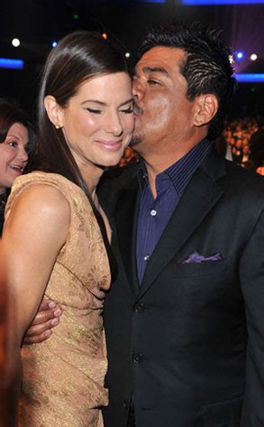 George Lopez And Sandra Bullock